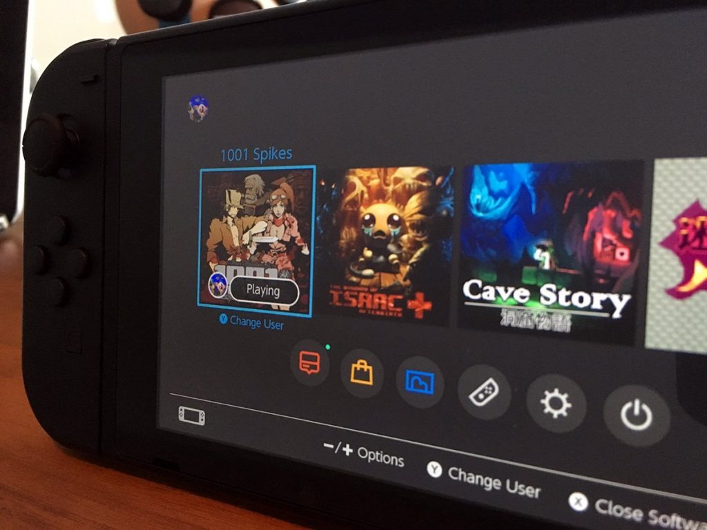 Switch Leak - Interner Speicher