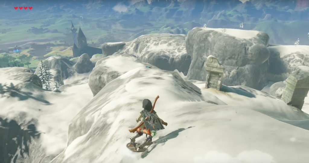 Zelda Breath Of The Wild Snowboard