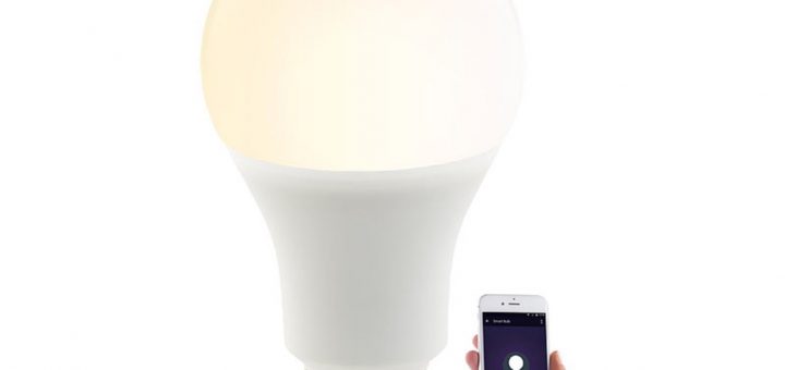 Luminea WLAN-LED-Lampe